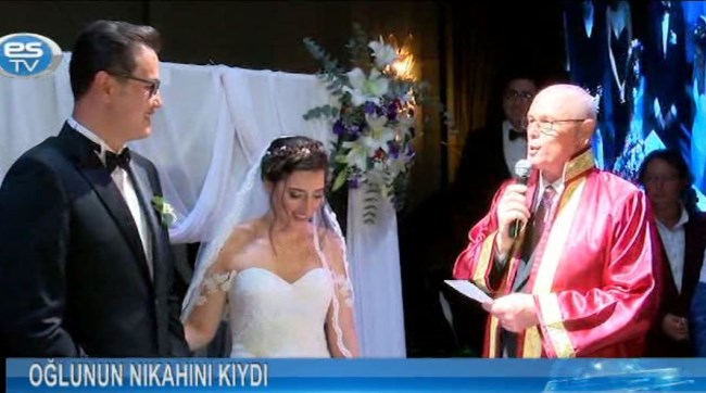 Kazım Kurt oğlunun nikahını kıydı