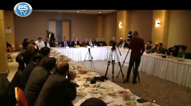 Kesikbaş basın mensupları ile buluştu