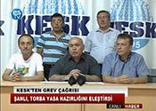 KESK'TEN GREV ÇAĞRISI