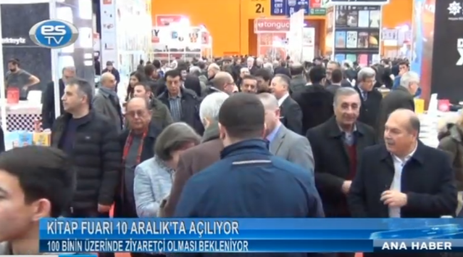 KİTAP FUARI 10 ARALIK'TA AÇILIYOR