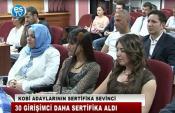KOBİ ADAYLARININ SERTİFİKA SEVİNCİ 