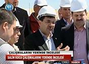 KOCA ÇALIŞMALARI YERİNDE İNCELEDİ
