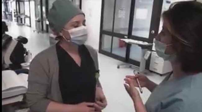 Korona sürecinde Nalan hemşirenin 1 günü kaydedildi