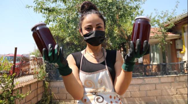 Kozalak şurubu ile şifa dağıtıyor!