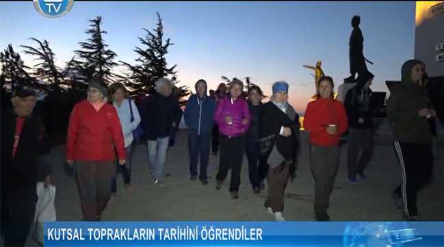 Kutsal Tepe'ye kutlu yürüyüş