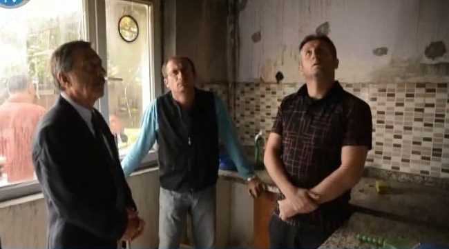 Mağdur aileye Tepebaşı'ndan destek