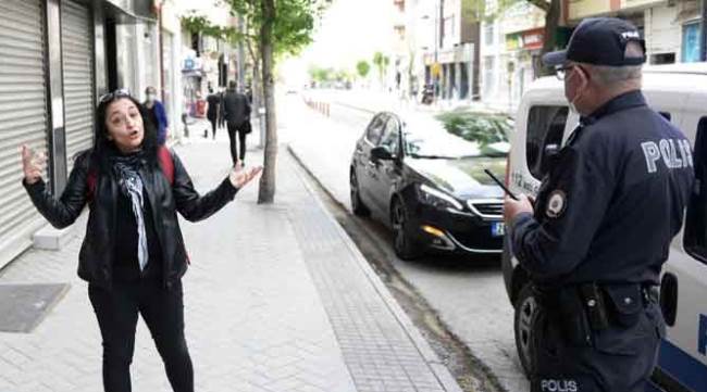 Maskesiz markete girince...