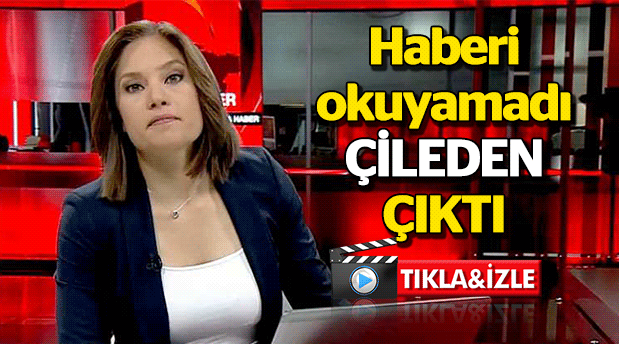 Mengü haberi okuyamadı çileden çıktı!