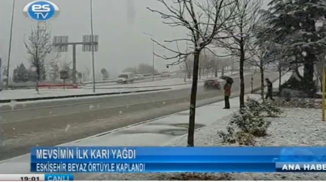 MEVSİMİN İLK KARI YAĞDI