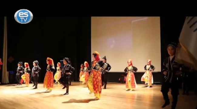 Miniklerden muhteşem gösteri