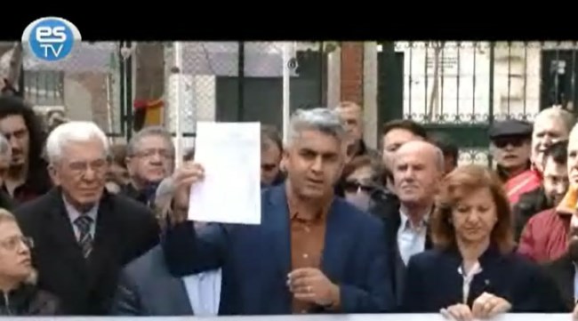 Miting iptaline büyük tepki