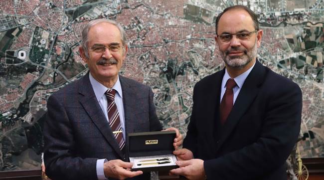 MUSİAD'DAN BAŞKAN BÜYÜKERŞEN'E ZİYARET