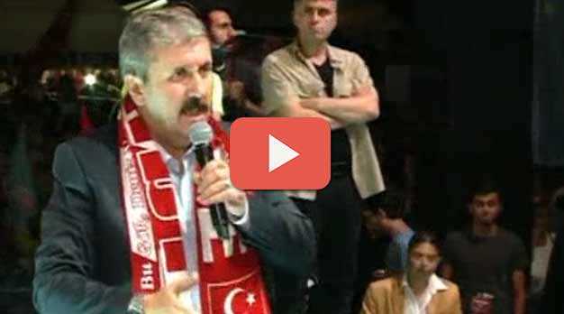 Mustafa Destici Eskişehir'de