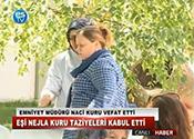 NECLA KURU TAZİYELERİ KABUL ETTİ 