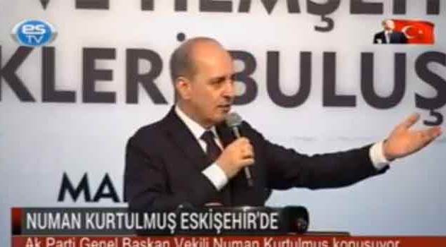 Numan Kurtulmuş Eskişehir'de