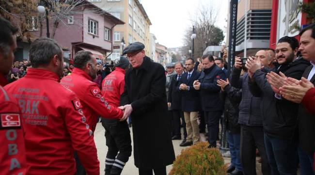 Odunpazarı kahramanlarını karşıladı