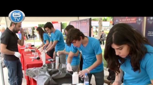 Öğrenciler Eskişehir'de projelerini sundu