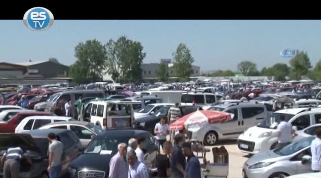 Oto pazarına operasyon