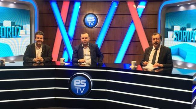 Özkar ES TV'de Soruyoruz'a konuk oldu