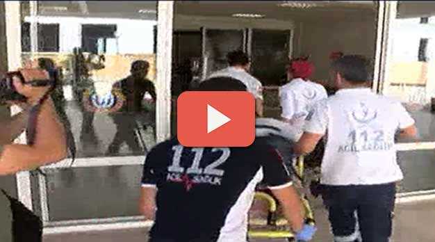 Parmaklarını pasta makinesine kaptırdı