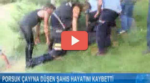 Porsuk Çayı'na düşen şahıs hayatını kaybetti