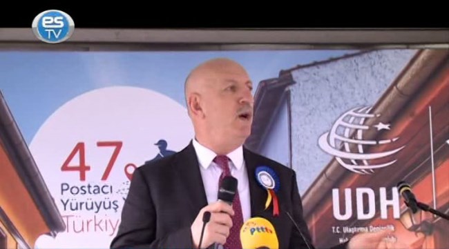 Postacılar Eskişehir'de yarıştı