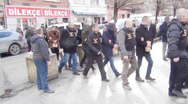 Rüşvetçilere büyük baskın