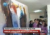 SANAT ÇALIŞTAYI BAŞLIYOR 