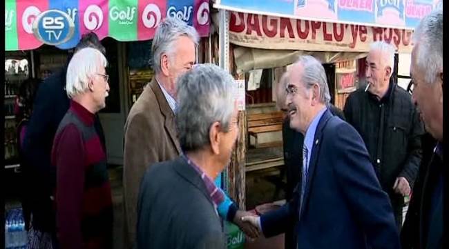 Sarıcakaya'da Büyükerşen rüzgarı