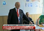 SAVAŞ ÖZAYDEMİR YENİDEN BAŞKAN SEÇİLDİ