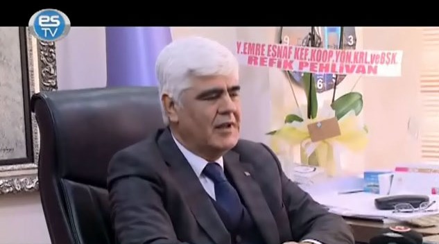 Sefa Şen'e tebrik ziyareti