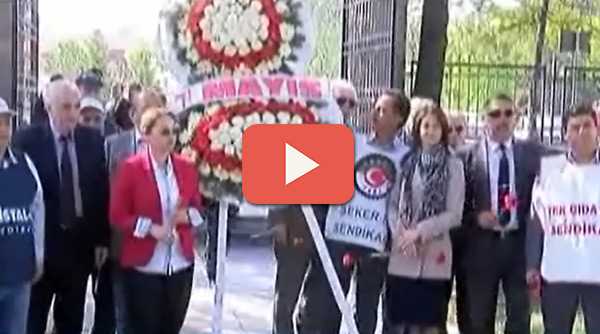 SENDİKA TEMSİLCİLERİNDEN ŞEHİTLİK ZİYARETİ