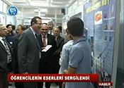 ÖĞRENCİLERİN ESERLERİ SERGİLENDİ 