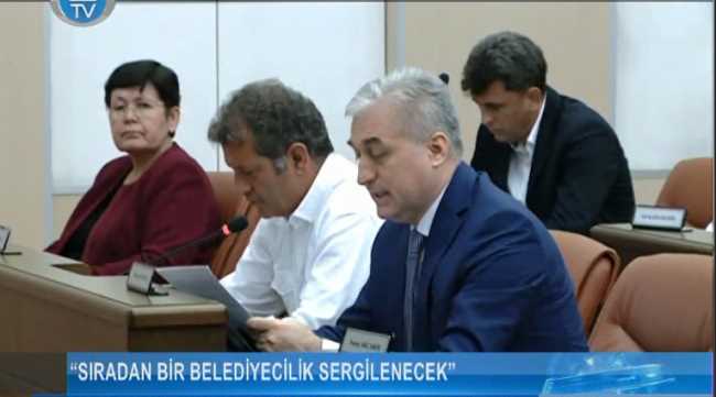 Sıradan bir belediyecilik sergilenecek
