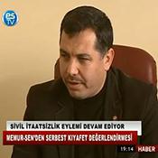 SİVİL İTAATSİZLİK EYLEMİ DEVAM EDİYOR 