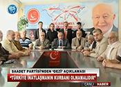 SP "TÜRKİYE İNATLAŞMANIN KURBANI OLMAMALIDIR"