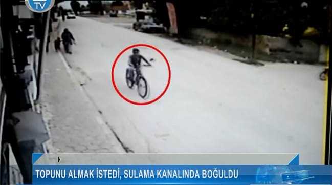 Sulama kanalında boğuldu