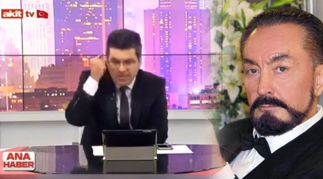 Sunucu masaya vura vura haykırdı!