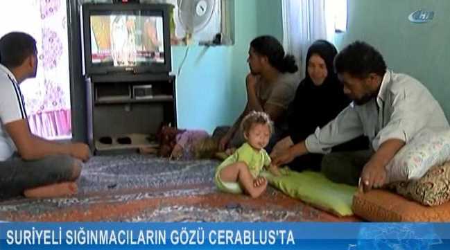 Suriyeli sığınmacıların gözü Cerablus'ta