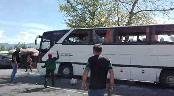 Taraftara saldırının yeni görüntüleri