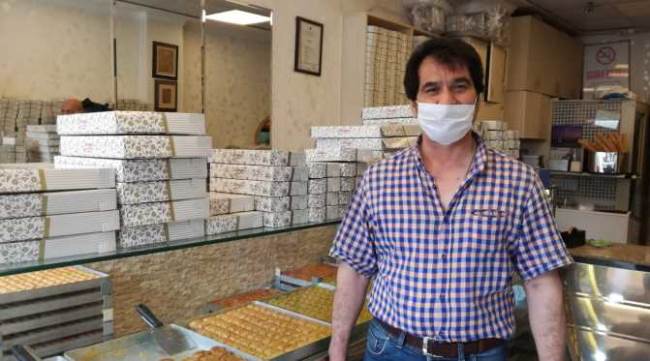 Tatlıcılar bekledikleri siparişi alamadı