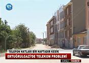 TELEFON HATLARI BİR HAFTADIR KESİK
