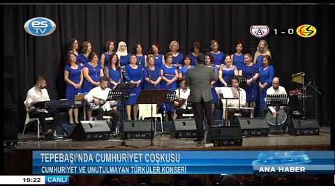 Tepebaşı'nda Cumhuriyet coşkusu