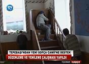 TEPEBAŞI'NDAN YENİ SOFYA CAMİİ'NE DESTEK