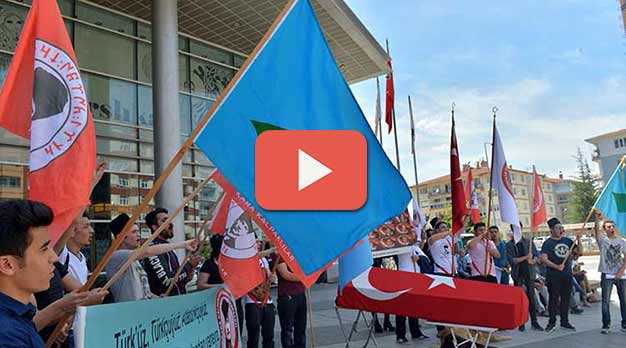 TERÖRE TABUTLU TEPKİ