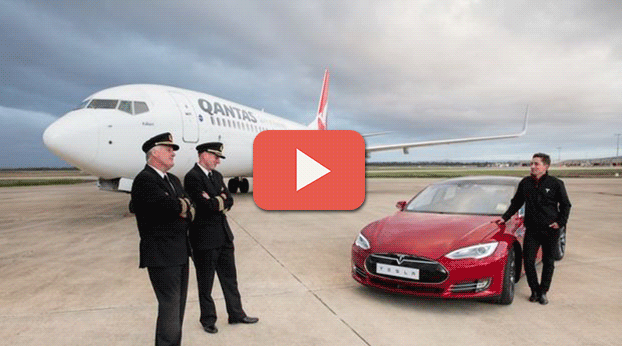 TESLA BOİNG'E KAFA TUTARSA