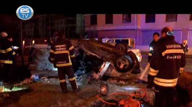 Trafik kazasında 2 kişi hayatını kaybetti