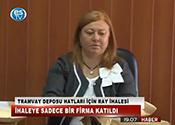 TRAMVAY DEPOSU HATLARI İÇİN RAY İHALESİ