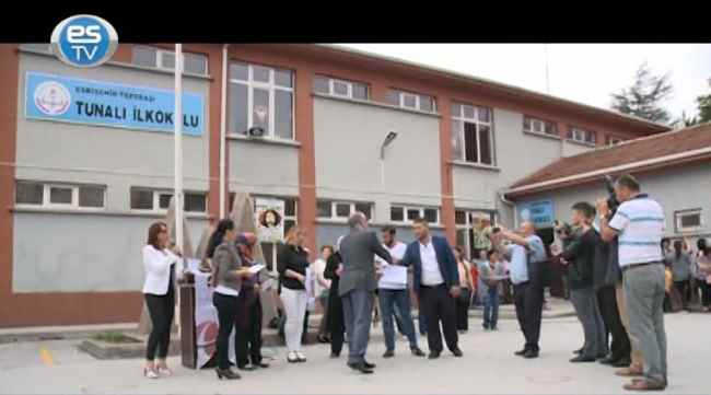 Tunalı İlkokulu'nda sertifika heyecanı