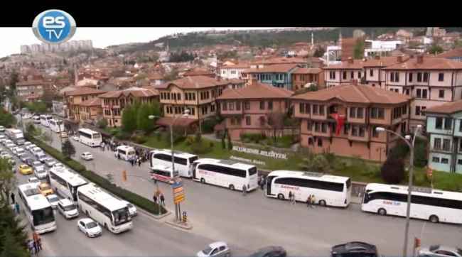 Tur otobüsleri buraya park edecek